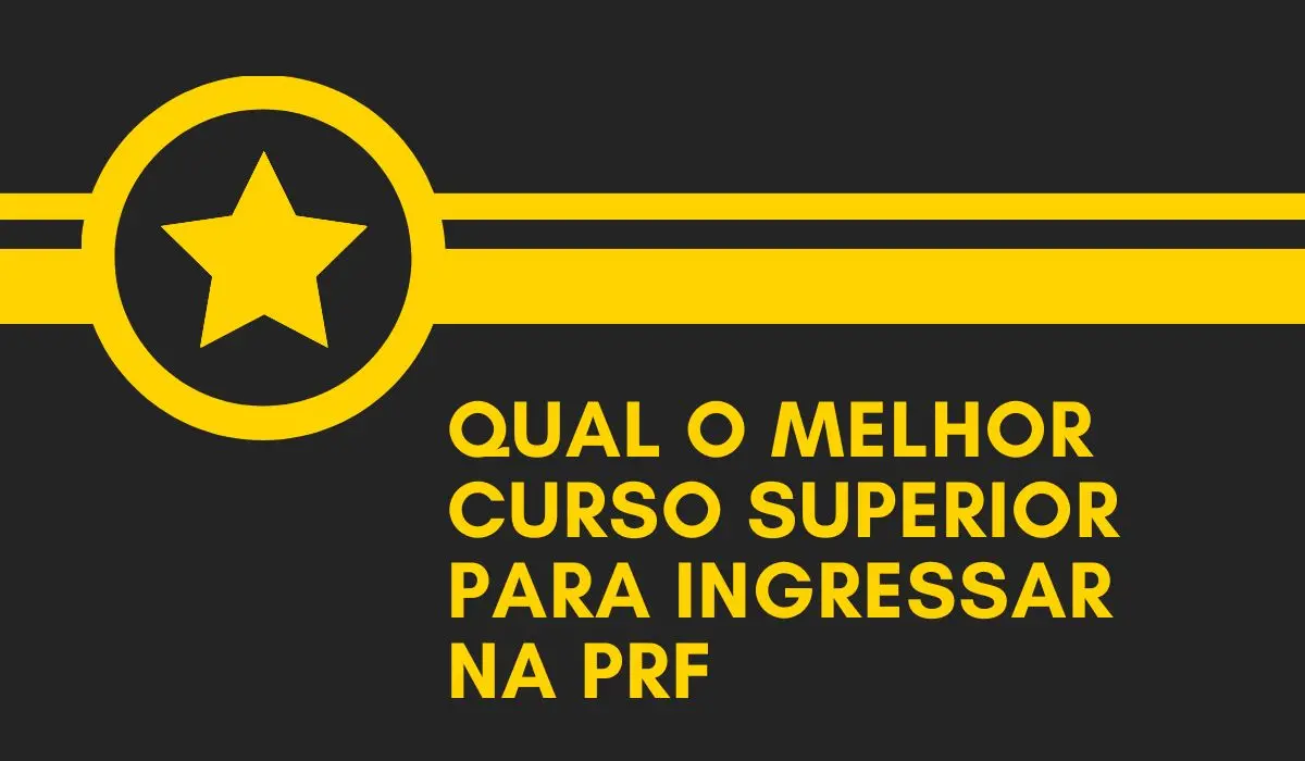 qual o melhor curso superior para ingressar na prf
